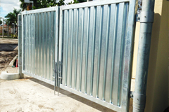 Steel Galvanized Dumpster Gate