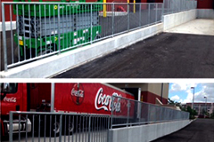 Steel Galvanized Picket Rail