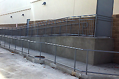 Steel Picke & 2-Line Railing